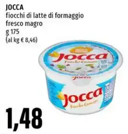 Emi Supermercati JOCCA fiocchi di latte di formaggio fresco magro offerta
