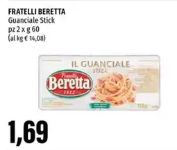 Emi Supermercati FRATELLI BERETTA Guanciale Stick offerta
