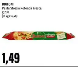 Emi Supermercati BUITONI Pasta Sfoglia Rotonda Fresca offerta