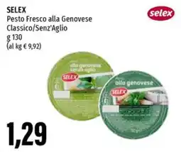 Emi Supermercati SELEX Pesto Fresco alla Genovese Classico/Senz'Aglio offerta