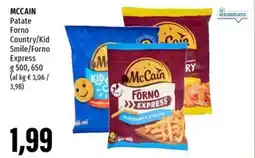 Emi Supermercati MCCAIN Patate Forno Country/Kid Smile/Forno Express offerta