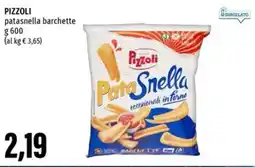 Emi Supermercati PIZZOLI patasnella barchette offerta