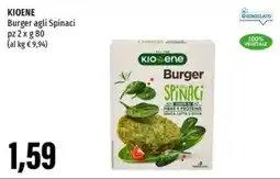 Emi Supermercati KIOENE Burger agli Spinaci offerta