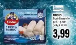 Emi Supermercati FINDUS fiori di nasello offerta