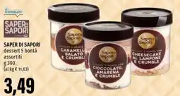 Emi Supermercati SAPER DI SAPORI dessert 5 bontà assortiti offerta