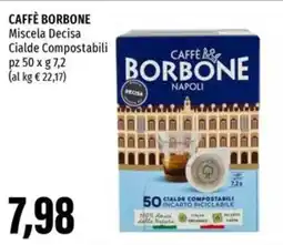 Emi Supermercati CAFFÈ BORBONE Miscela Decisa Cialde Compostabili offerta