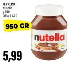 Emi Supermercati FERRERO Nutella offerta