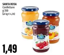 Emi Supermercati SANTA ROSA Confetture offerta