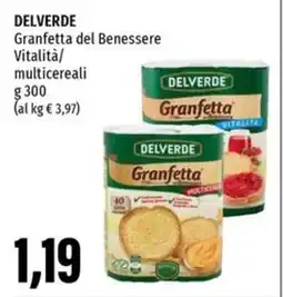 Emi Supermercati DELVERDE Granfetta del Benessere Vitalità/ multicereali offerta