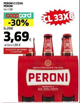 Coop Peroni offerta
