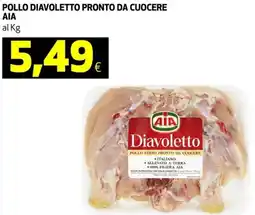 Coop Pollo diavoletto pronto da cuocere AIA offerta