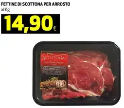 Coop Fettine di scottona per arrosto offerta