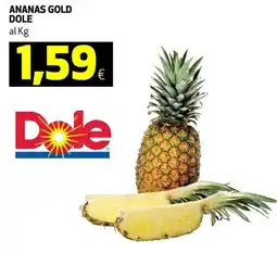 Coop Ananas gold DOLE offerta
