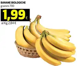 Coop Banane biologiche offerta