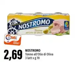 Emi Supermercati NOSTROMO Tonno all'Olio di Oliva offerta