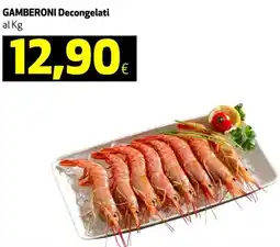 Coop Gamberoni decongelati offerta