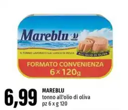 Emi Supermercati MAREBLU tonno all'olio di oliva offerta