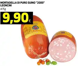 Coop Mortadella di puro suino "2000" LEONCINI offerta