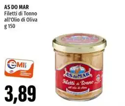 Emi Supermercati AS DO MAR Filetti di Tonno all'Olio di Oliva offerta