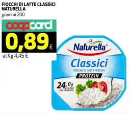Coop Fiocchi di latte classici NATURELLA offerta