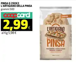 Coop Pinsa L'ARTIGIANO DELLA PINSA offerta