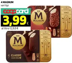 Coop 4 magnum vari tipi offerta