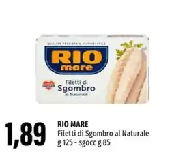 Emi Supermercati RIO MARE Filetti di Sgombro al Naturale offerta