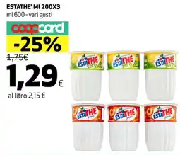 Coop Estathe vari tipi offerta