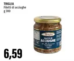 Emi Supermercati TRIGLIA Filetti di acciughe offerta