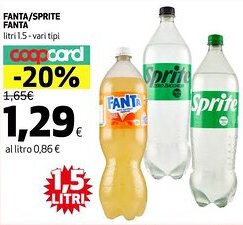 Coop Fanta/sprite fanta offerta