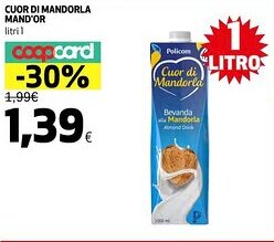 Coop Cuor di mandorla MAND'OR offerta