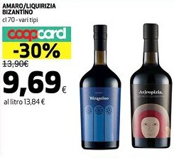 Coop Amaro/liquirizia BIZANTINO offerta