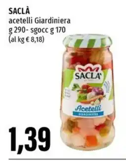 Emi Supermercati SACLÀ acetelli Giardiniera offerta