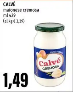 Emi Supermercati CALVÉ maionese cremosa offerta