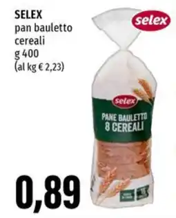 Emi Supermercati SELEX pan bauletto cereali offerta
