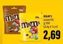 Emi Supermercati M&M'S assortiti offerta