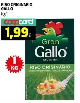 Coop Riso originario GALLO offerta