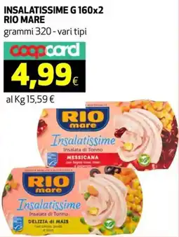 Coop Insalatissime RIO MARE offerta
