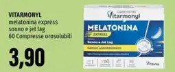 Emi Supermercati VITARMONYL melatonina express sonno e jet lag offerta