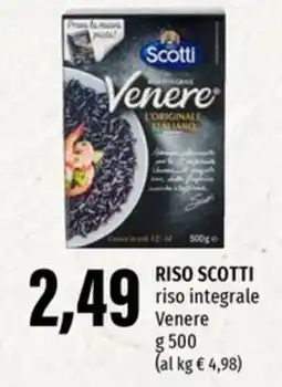 Emi Supermercati RISO SCOTTI riso integrale Venere offerta