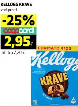 Coop Kellogg krave vari gusti offerta