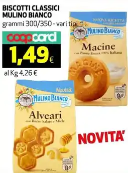 Coop Biscotti classici MULINO BIANCO offerta