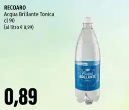 Emi Supermercati RECOARO Acqua Brillante Tonica offerta