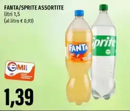 Emi Supermercati Fanta/sprite assortite offerta