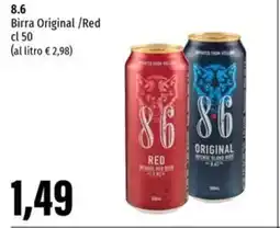Emi Supermercati 8.6 Birra Original /Red offerta