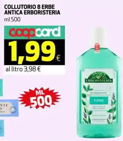 Coop Collutorio 8 erbe ANTICA ERBORISTERIA offerta