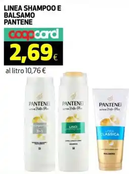 Coop Linea shampoo e balsamo PANTENE offerta