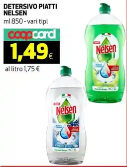 Coop Detersivo piatti NELSEN offerta