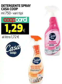 Coop Detergente spray CASA COOP offerta