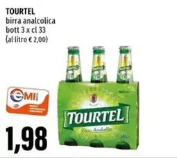 Emi Supermercati TOURTEL birra analcolica offerta